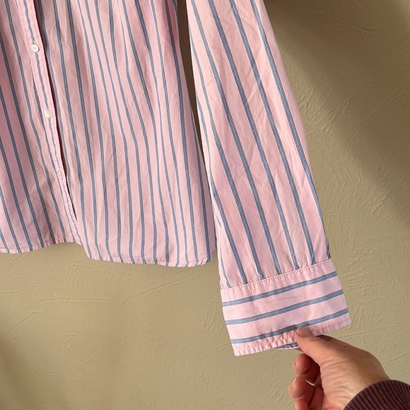 American Eagle Outfitters favorite shirt size 14 button-down collar eagle button - Picture 5 of 13